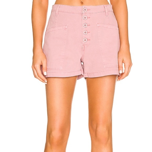 (A6) PISTOLA Tammy High Rise Trouser Short in Ash Rose High-rise, Size 29, NWT - Picture 2 of 13